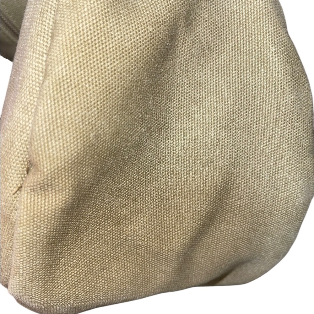 L.L. Bean Khaki and Brown AmeriPack Back Saver Crossbody Bag— Logo Tag Visible - Picture 4 of 9